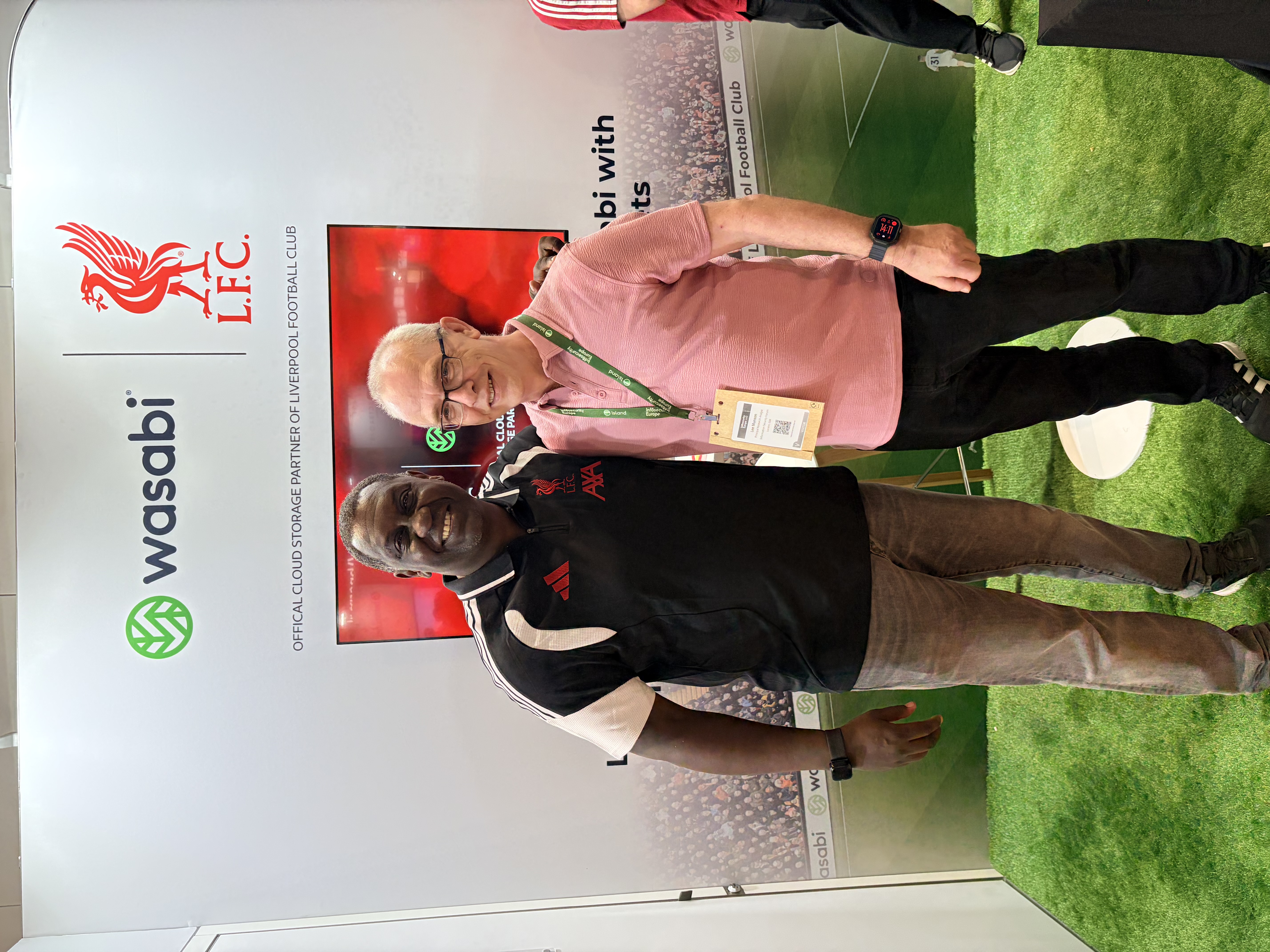 Not the first person I expected to bump into at a cybersecurity conference I went to yesterday!